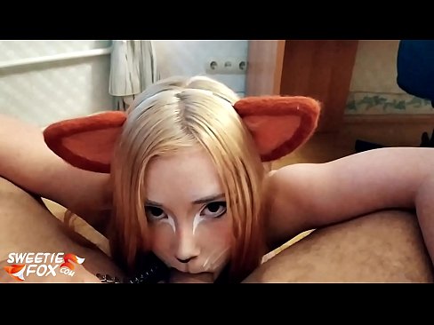 ❤️ Kitsune фурӯ дик ва кончаҳои дар даҳони вай Порно босифат дар мо